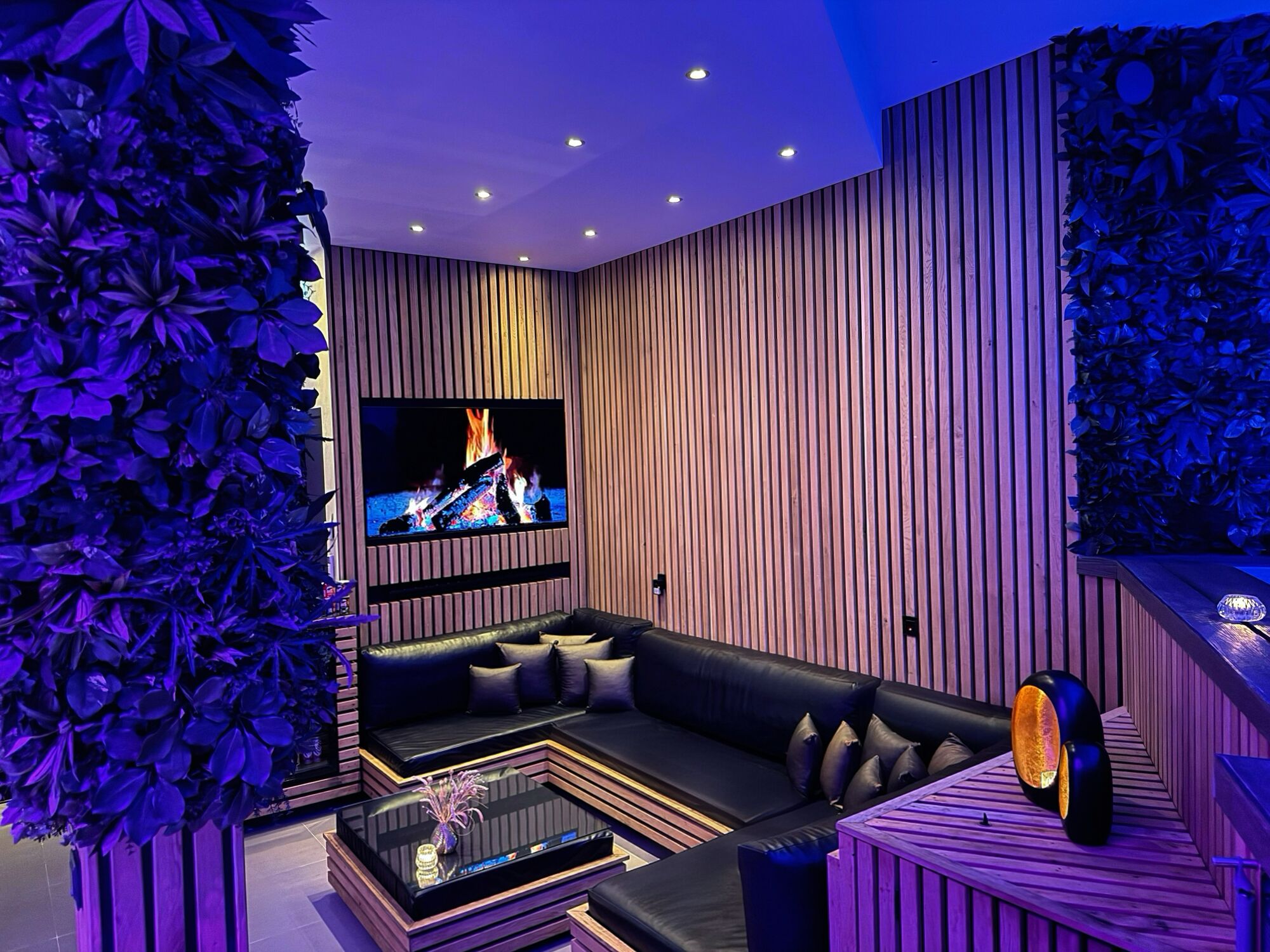 De lounge in onze spa